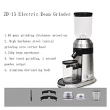 Italian Grinders Grinder Espresso 25 Files Adjustable Thickness 250g Electric Coffee Mill hine