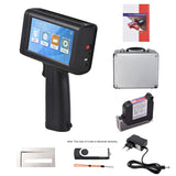 (UK Plug) Handheld Printer Portable Inkjet Printer 600dpi High Definition Inkjet Code Printer with 4.3 Inch LE
