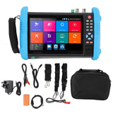 CCTV Tester 7 Inch IPS Touch Screen Network Monitor Analog Coaxial Video Tester HD Multimedia Output