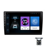 Android 12 9'' Double 2 Din Car Stereo Radio GPS WIFI BT FM Carplay Rear Camera Fg