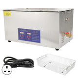 Ultrasonic Washing Machine Digital Timer Heating for Jewelry Cleaning Equipment PS?80AUK Plug 220V