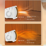 1pc, Small Heater With Heating And Fan Modes,Home Desktop Heating Fan, Office Dormitory Vertical Desktop Heater, Silent Energy-saving Fast Heating Heater For Home Office School Thanksgiving Halloween Christmas Gift Fall Winter Essential