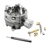 High Quality Movement Holder for ETA 7750 7751 7753 / SW500 13 1/4 Adjusting Screws Watch Repair Tool 0.8MM Punch