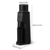 Adjustable Coffee Bean Grinder for Home Use Aluminum Alloy Electric Grinder 36 Adjustable 140R/min S