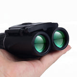 HD 40x22 Military Binoculars 20000m Long Range Folding Mini Telescope Hunting Zoom High Quality Vision Non-infrared Glasses
