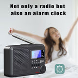 Portable Radio FM/AM Full Band Radio Receiver Digital Memory Function Radio Stereo MP3 Player Support U Disk