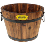 1Pc Multi-purpose Wooden Flower Pot Balcony Succulent Plant Vegetable Pot