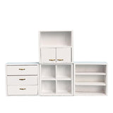 1:12 Dollhouse Miniature Multifunction DIY Mini Cabinet Furniture Decorative Accessories