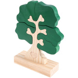 Wooden Personalised Theme Art DIY Family Name Puzzle Desktop Ornament Home Deco Customized Gift Easy To Use