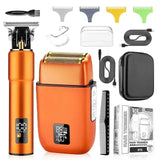 New RESUXI 972 Multifunctional Whole Body Washing Hair Clipper Sets Men's Electric Shaver Digital Display Hairdresser Trimmer