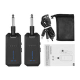 AM-5G Wireless 5.8G System - Rechargeable Audio Transmitter Receiver ISM Band for Electric Bass Guitar Amplifier Accessories