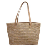 1Pc Summer Straw Bag Large Capacity Woven Shoulder Bag Pretty Tote Bag for Women
