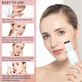 Ultrasonic Skin Scrubber Limpieza Facial Pore Spatula EMS Lifting Blackhead Removal Ultrasonic Face Peeling Ultrassonico