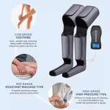 Leg And Foot Massager With Bag Sequential Air Compression Massage To Promote Blood Circulation Weight Loss Device