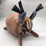 Floppa 8In Caracal Chubby Pillow Cat Stuffed Animal Plush Toy For Kids, Anime Fan Gifts, Party Decoration