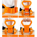 Dumbbells Hand Grip, Adjustable Weight Dumbbell Grips, Converts Your Dumbbells Into Kettlebells, Dumbbell Grip Handle