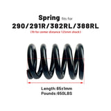Taiwan EXA 290 291R and for DNM DV-22&DV 22AR Scooter bicycle rear shock absorber special spring 65mm