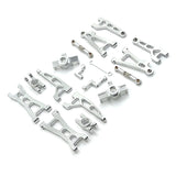 Swing Arm Steering Group Cup For 16207 16208 16209 16210 H16 Remote Control Car Parts Metal Upgrade Kit,Blue
