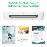 SL688 A4 Desktop Laminator with Hot & Cold Lamination, Paper Cutter, Trimmer, Rounder, Hole Puncher & Binding Hoop - Ideal for A4/A5/A6 in 2024