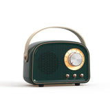 Retro Mini Bluetooth Speaker DW21 Classical Sound Stereo Subwoofer Portable Decoration Speakers Home Music Player
