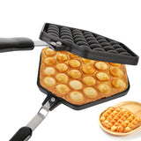 DIY Muffins Plate Roller Eggettes Mold Non-stick Coating Egg Bubble Cake Baking Pan Aluminum Puff Cake Maker Mould