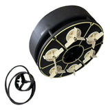 Multipurpose 4 Port Gear Module Pool Accessories for Pool In Floor Cleaning Systems Water Valves Long Time Use