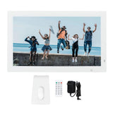 Digital Photo Frame 22 Inch Body Sensing Video Picture Playback Music Clock Calendar Electronic Photo Album 100?240V US Plug