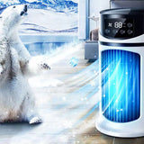 Portable Mini Conditioner USB Charging Water Coog Fan 6 Gear Wind Speed Adjustable Air Cooler For Office