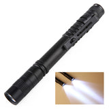 Portable strong light mini pencil shaped flashlight, size 7, two flashlights
