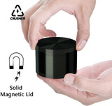 CRUSHER 40/50/63mm Dry Herb Grass Tobacco Grinder Zinc Alloy 4 Laye Manual Spice Herbal Grinders for Smoking Accessories