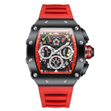 ONOLA Wristwatches Quartz Wrist Watch for Men Casual Sports Chronograph Dials Clock with Luminous Hands