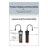 1 PCS Auto Alarm Gas Detector Leak Tester For Methane Gas, Natural Gas, Liquefied Petroleum Gas, Combustible Gas US Plug