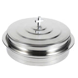 304 Stainless Steel Communion Bread Tray for Church Use 39 Hole Design With Smooth Front and  Lid