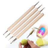 42PCS Art Crafts Clay Sculpting Pottery Pottery Tool DIY Art Clay Pottery Tool Set Wooden Handle Modeling Clay Tool Carved Tool