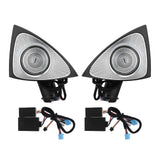 Door Tweeter,64 Color 3D Rotating Tweeter Speaker Replacement LED Tweeter Rugged and Tough
