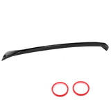 Glossy Black Duckbill Trunk Lid Spoiler Wing Accessory Fit for Peugeot 308S 2014?2020