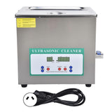 15L 360W Ultrasonic Cleaner Stainless Steel Timer Industrial Parts Cleaning Machine DK?615HTDAU Plug