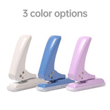 Single Hole Punch Paper Circle Puncher Mini DIY Cutter Up to 40 Sheets Punching for A4 A5 B5 Notebook Scrapbook