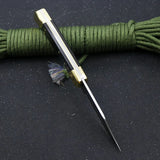 440C Blade Material Brass Wooden Handle B110 Folding Outdoor Camping Hunting Fishing Pocket Fruit Knife Survival EDC Tool