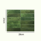3pcs Self-adhesive 3D Wall Panel Peel and Stick Bacplash for Kitchen Waterproof Tile Sticker