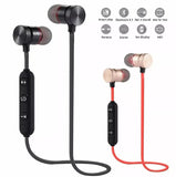 Wireless Binaural Stereo Sports Bluetooth Headset Ear Running Super Long Standby Magnetic Suction Head Hanging Neck
