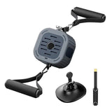 hine Portable 2-20kg Adjustable with Resistance Band Gym Fiess Equipment for Men Women Adults Yoga Exercise Legs
