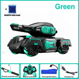 2.4G RC Armored Children Remote Control Toys for Boys Gesture Controlled Water Bomb Tank Electric Car Kid Toy Gift