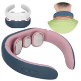 Electric Neck Pain Relief Back Pulse Cervical Massager Far-infrared Heating Analgesic Health Care Relaxation Tools