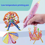 PCL Low Temperature 3D Printing Pen