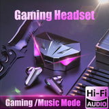 X15 TWS Gaming Earbuds Wireless Bluetooth Earphones With Mic Bass Audio Sound Positioning 9D Stereo Music HiFi Headset For Gamer