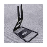 Outdoor Mountain Garage Storage Display Rack Floor Parking Rail Bike Rack, Black