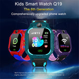 Kids Smart Watch 6th Generation Q19 Live Waterproof SOS Call Phone Watch Camera
