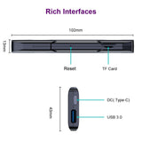 HK1 RBOX D8 Android 13 Stick 8K Video Decocding RK3528 4GB 32GB AndoirdTV OS WIFI6 BT5.0 With BT Voice Control TV Dongle