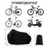 Bicycle Rain 200x110x70cm Dust Cover Sun Protection Sunshade MTB Mountain Bike Motorcycle